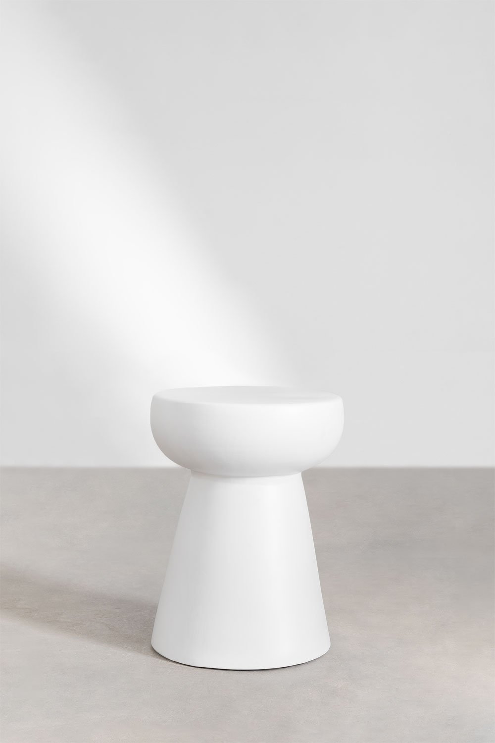 Tavolino rotondo in ceramica Karus