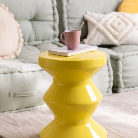 Tavolino rotondo Ø35 cm in ceramica Bolöh