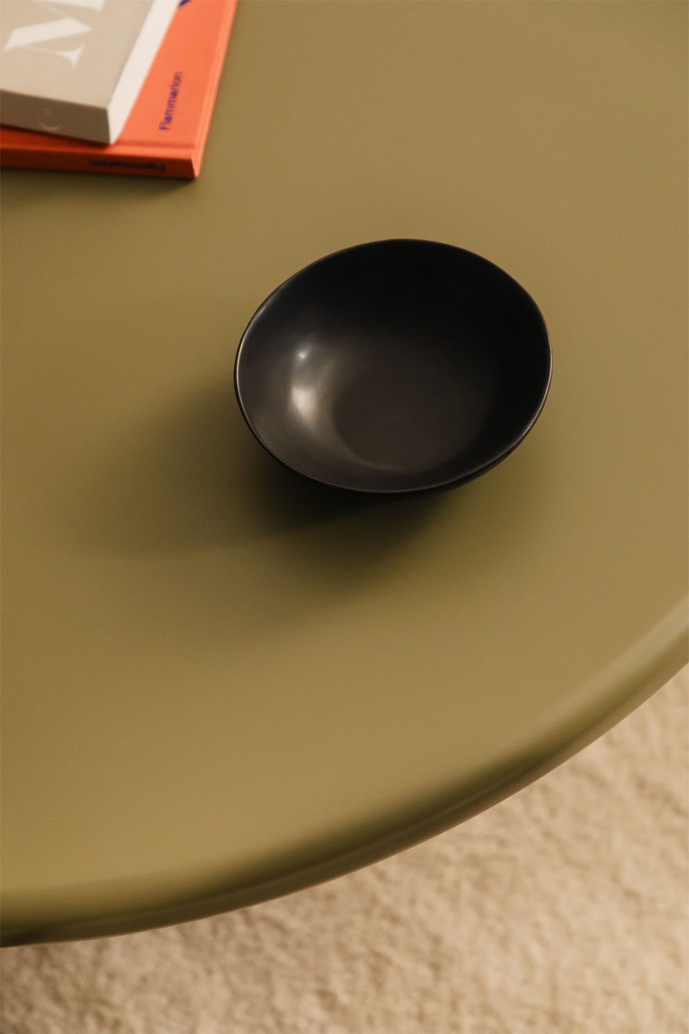 Tavolino rotondo in MDF (Ø80 cm) Rodeo
