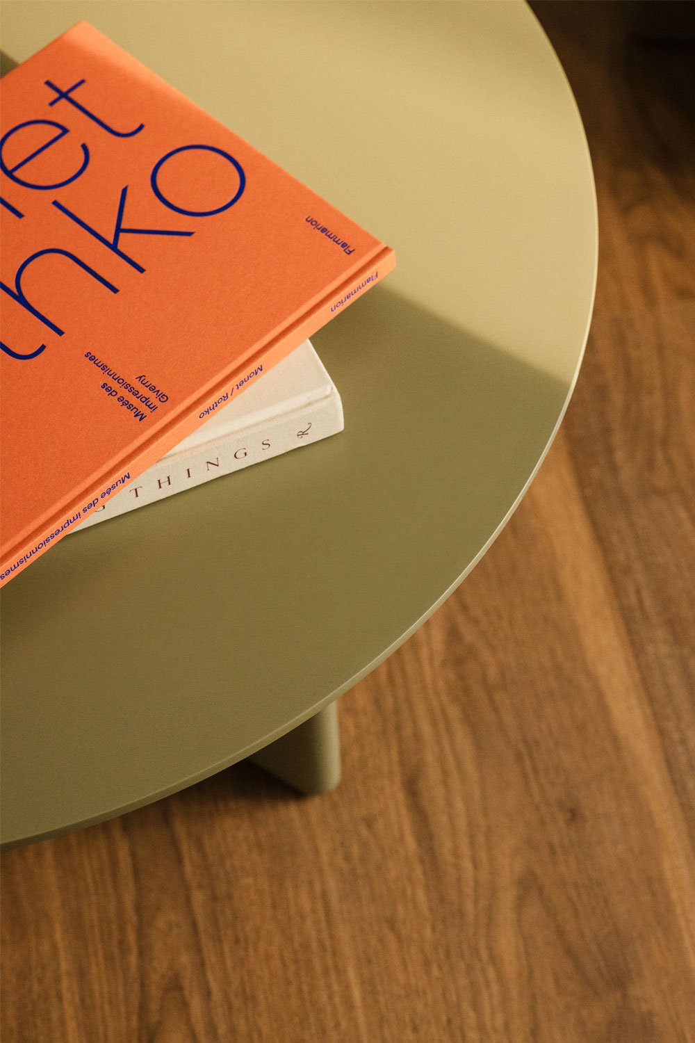 Tavolino rotondo Ø80 cm in MDF Saonara