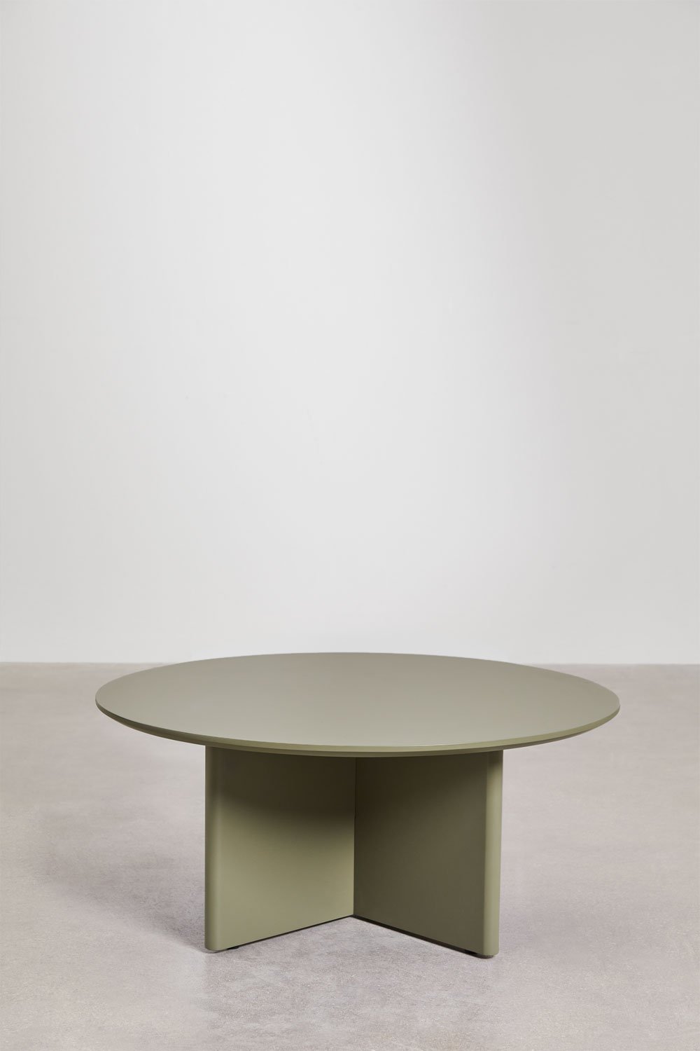 Tavolino rotondo Ø80 cm in MDF Saonara