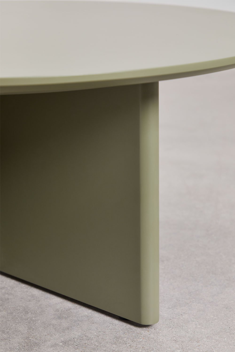 Tavolino rotondo Ø80 cm in MDF Saonara