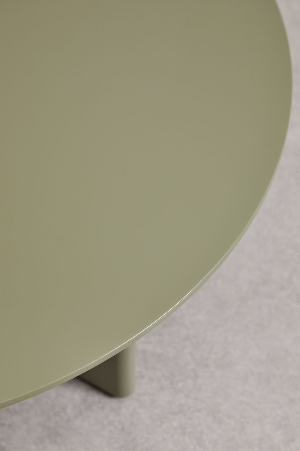 Tavolino rotondo Ø80 cm in MDF Saonara