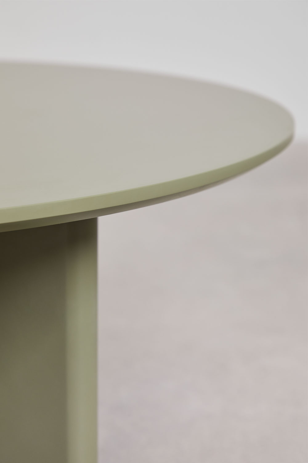 Tavolino rotondo Ø80 cm in MDF Saonara