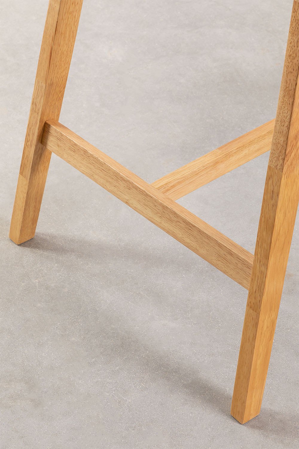 Tavolo Alto Rettangolare in Legno Kerhen