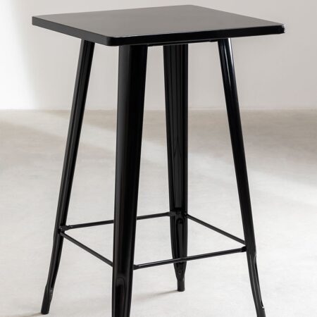 Tavolo alto quadrato in acciaio (60x60 cm) LIX
