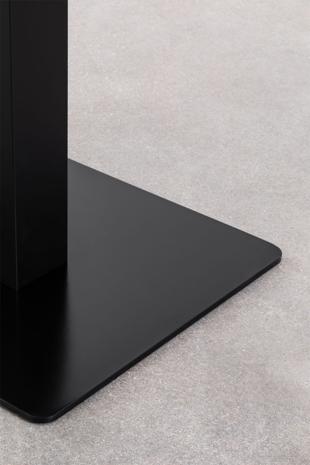 Mesa alta de bar cuadrada en madera de acacia Ristretto