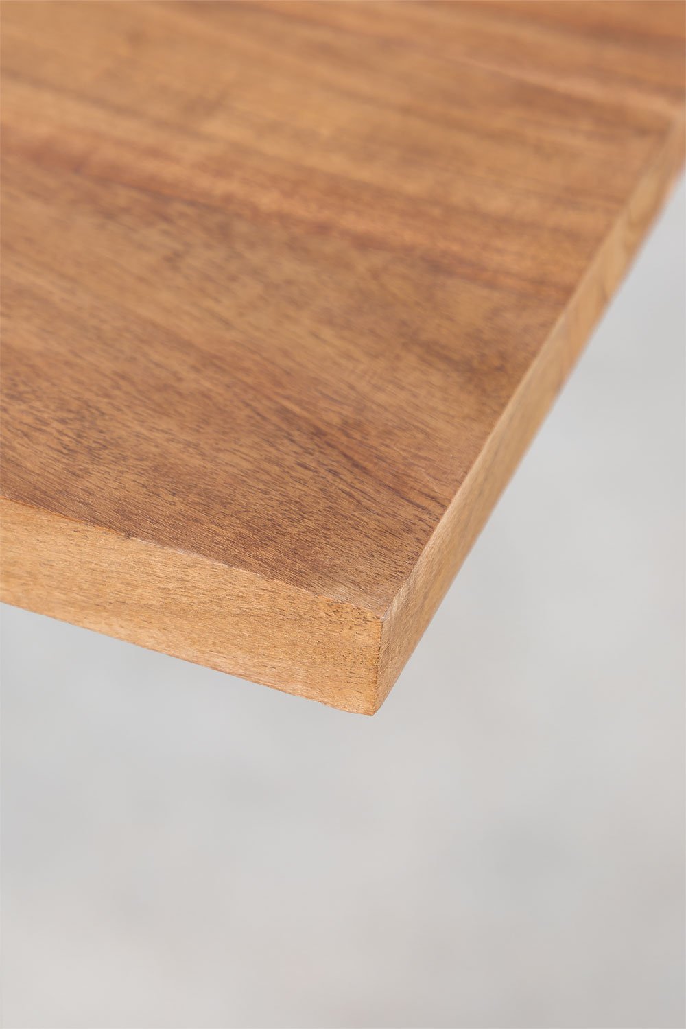 Tavolo alto quadrato in legno di acacia Azteca