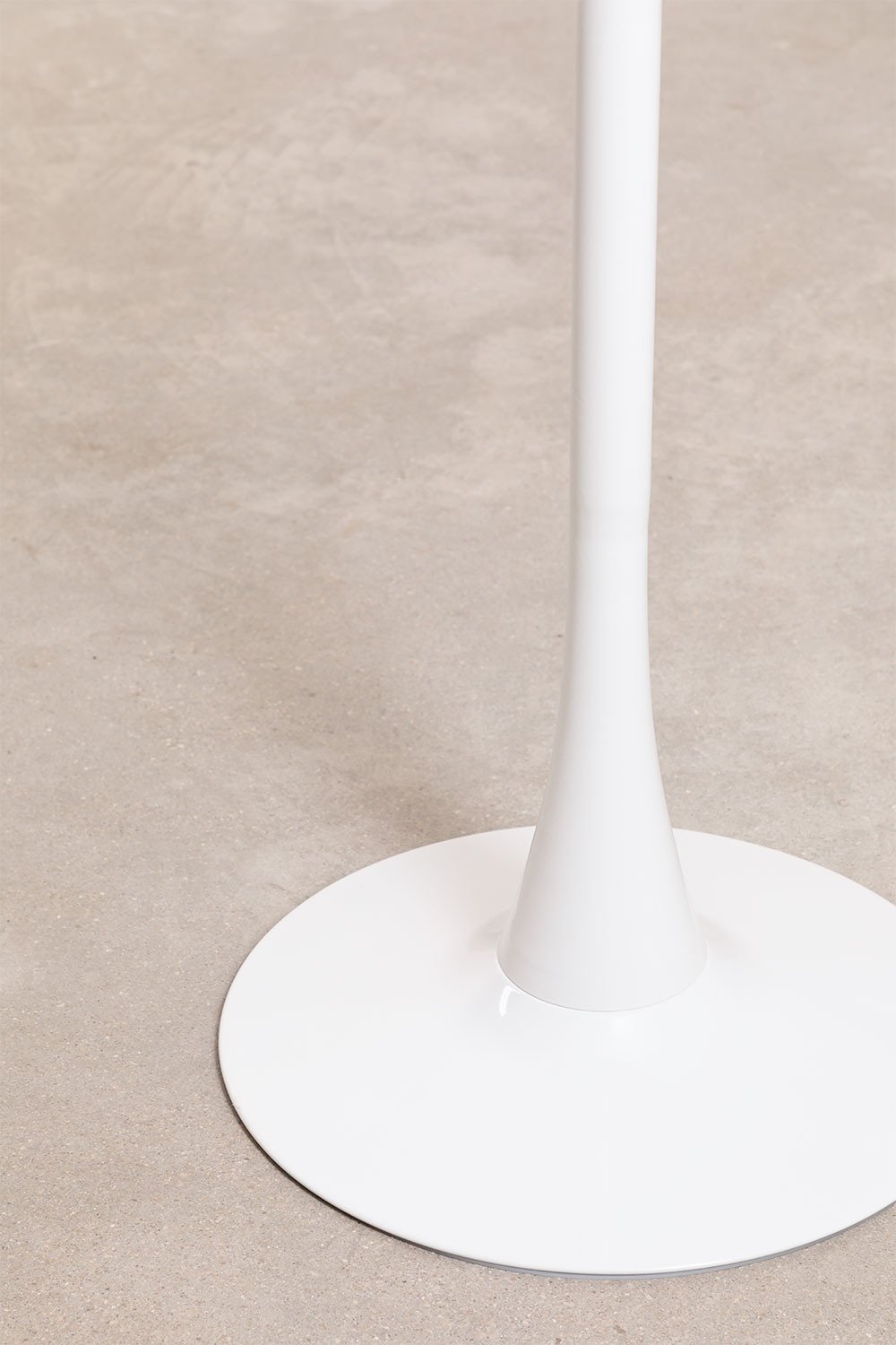 Tavolo alto rotondo in MDF e metallo (Ø60 cm) Ivet Style