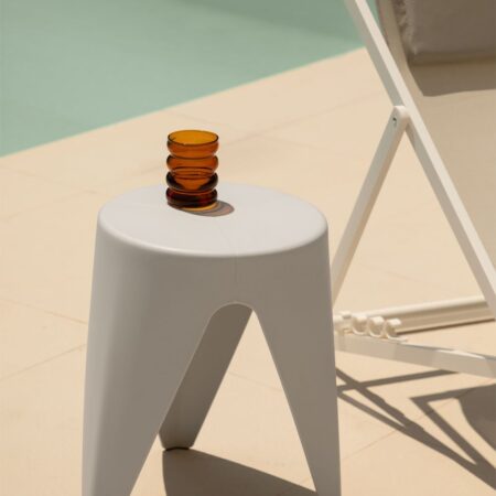 Tavolo ausiliario da giardino rotondo (Ø39 cm) Siurana