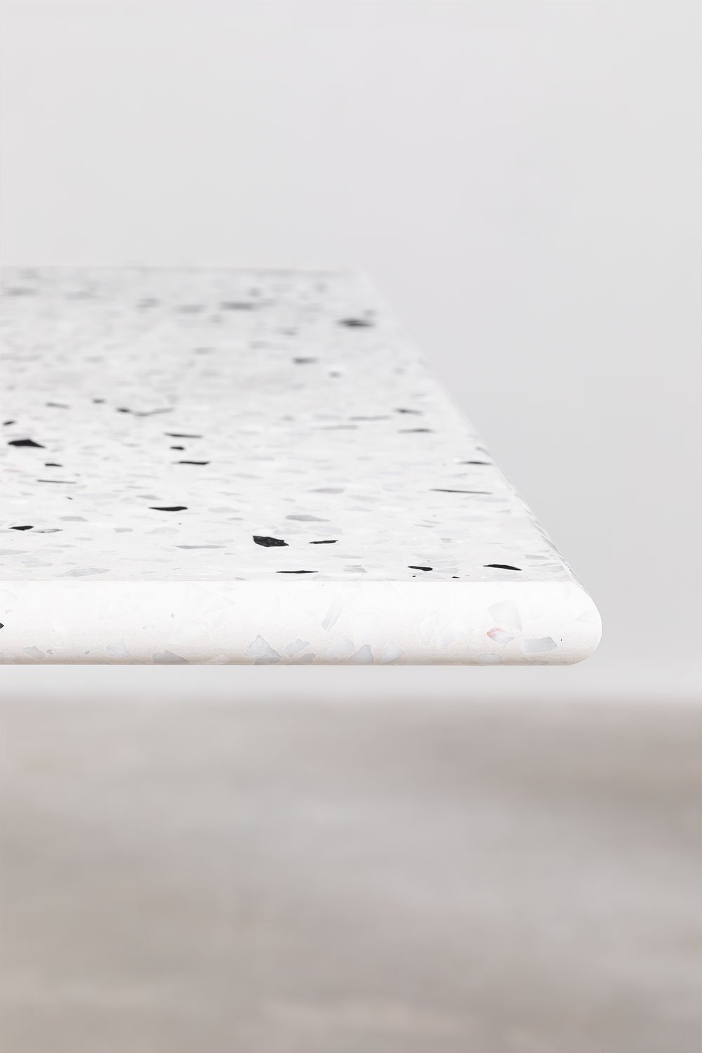Tavolo Alto Quadrato con effetto Terrazzo (60x60 cm) Dolce