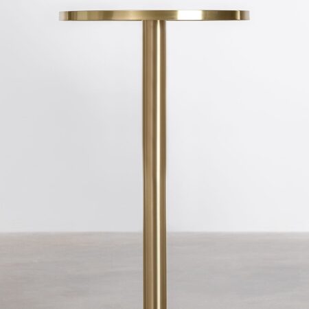 Tavolo Bar Alto Rotondo in Gres (Ø60 cm) Manhattan