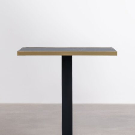 Tavolo Bar Quadrato in Gres (70x70 cm) Galliano