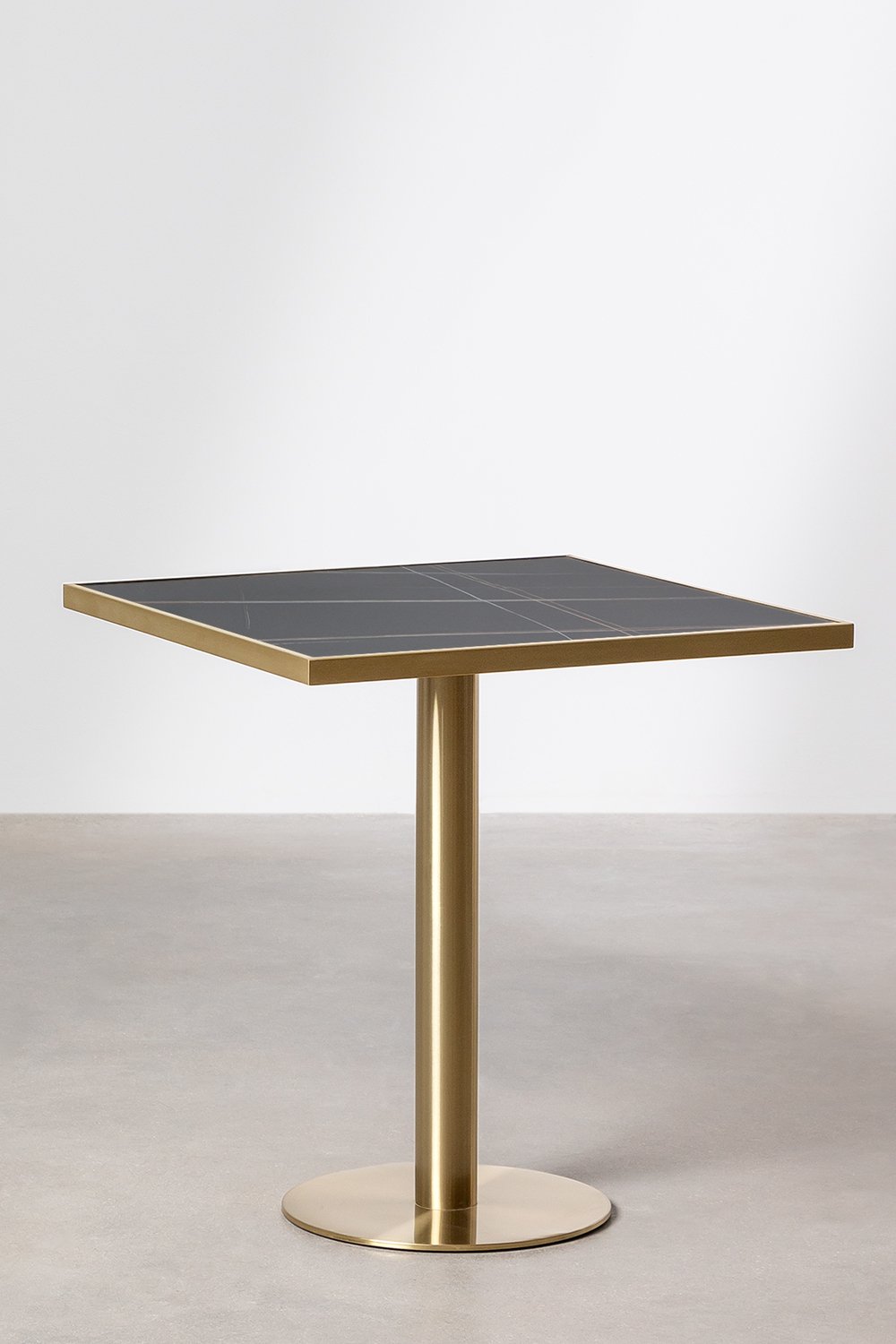 Tavolo Bar Quadrato in Gres (70x70 cm) Manhattan