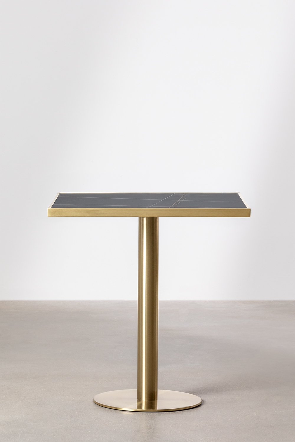 Tavolo Bar Quadrato in Gres (70x70 cm) Manhattan