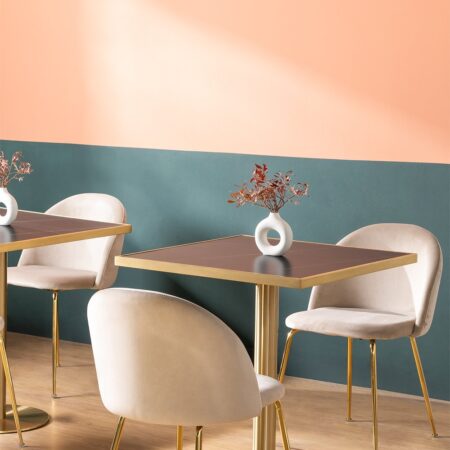 Tavolo Bar Quadrato in Gres (70x70 cm) Manhattan