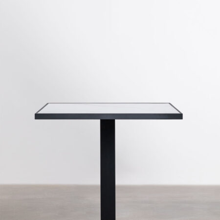Tavolo Bar Quadrato in Gres (70x70 cm) Delice
