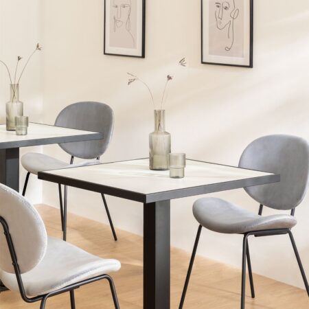 Tavolo Bar Quadrato in Gres (70x70 cm) Delice