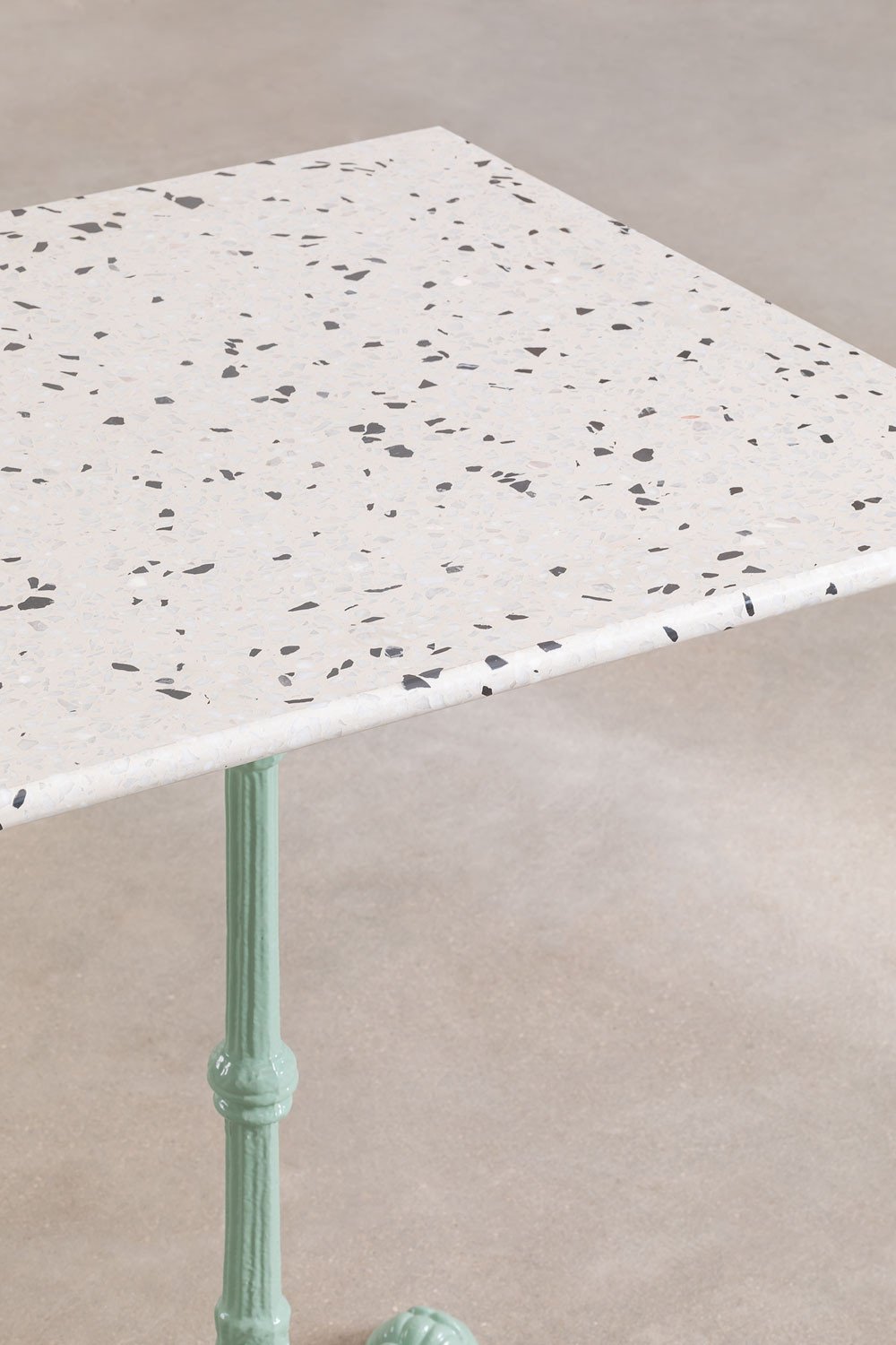 Tavolo Bar Quadrato in Terrazzo (60x60 cm) Volutto