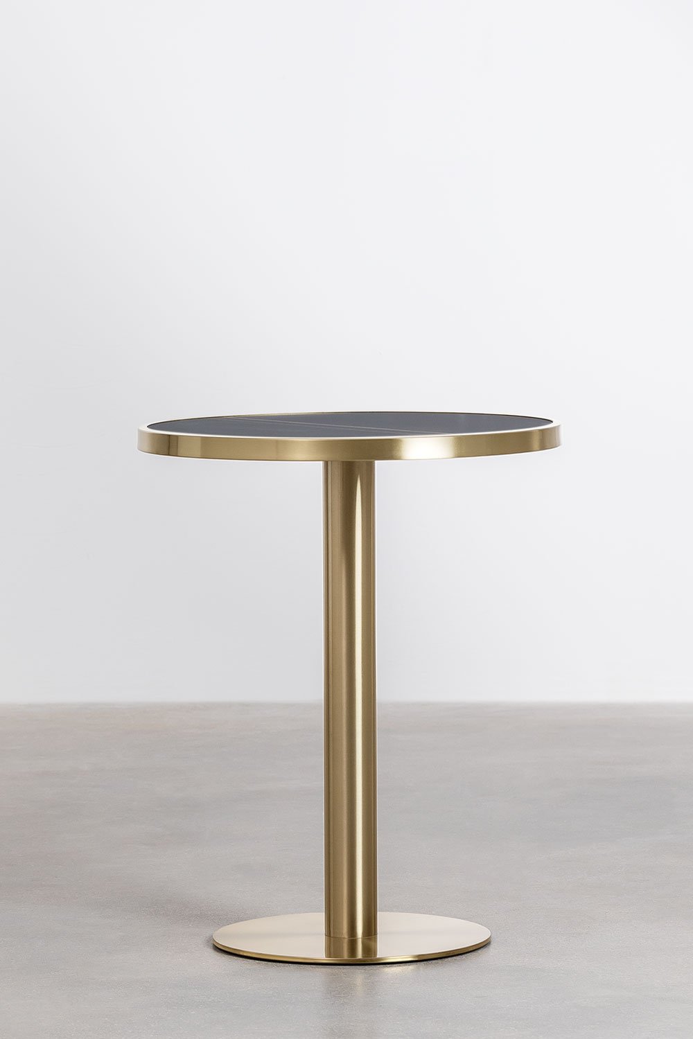Tavolo da bar rotondo in gres (Ø60 cm) Manhattan