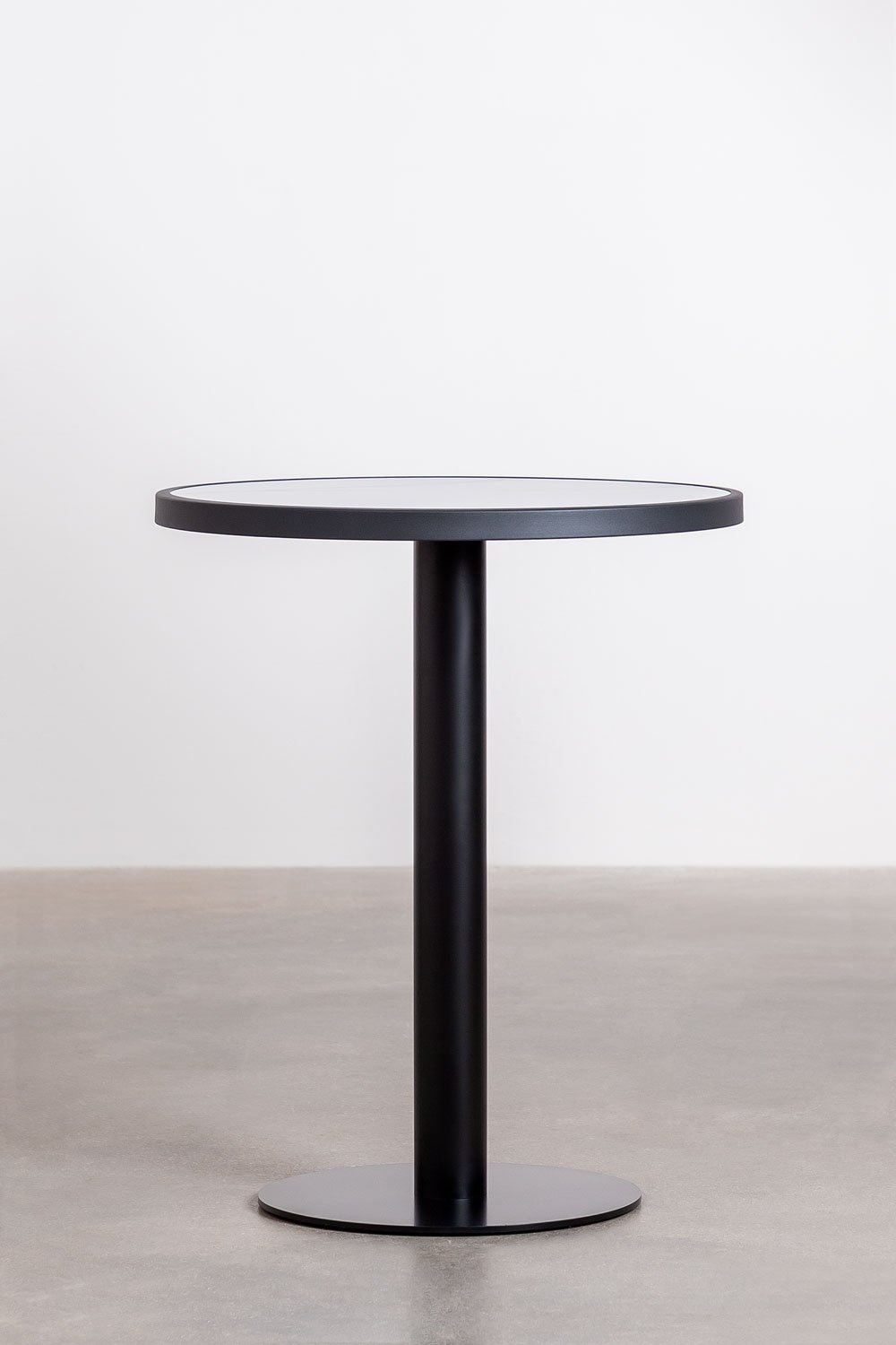 Tavolo da Bar Rotondo in Gres (Ø60 cm) Caramel