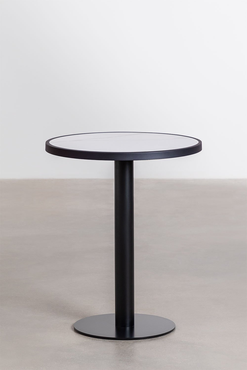 Tavolo da Bar Rotondo in Gres (Ø60 cm) Caramel