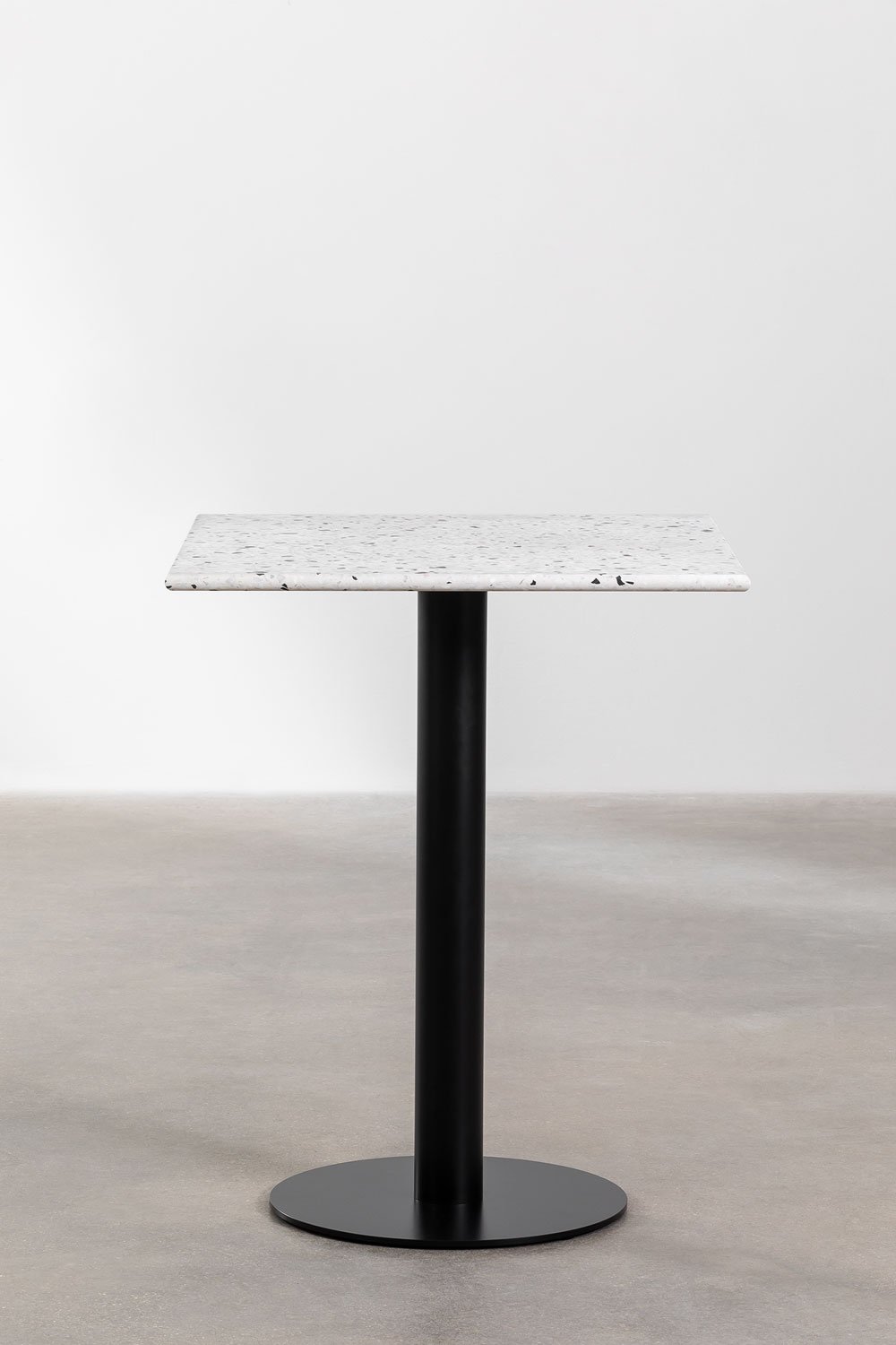 Tavolo Bar Quadrato in Terrazzo (60x60 cm) Dolce