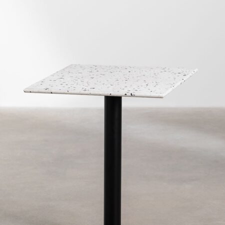 Tavolo Bar Quadrato in Terrazzo (60x60 cm) Dolce