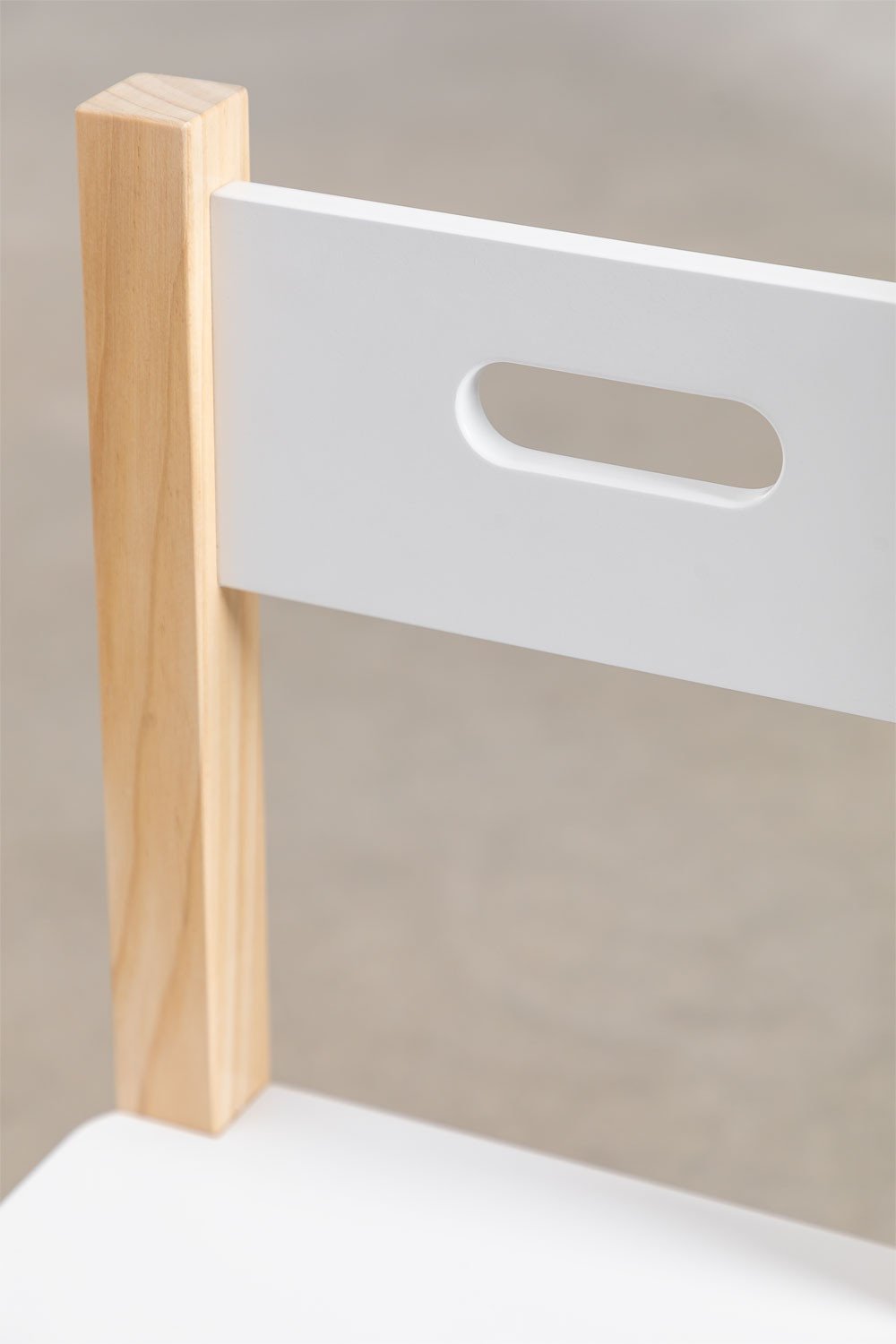 Set da tavolo lavagna con contenitore e 2 sedie in legno Belfy Kids