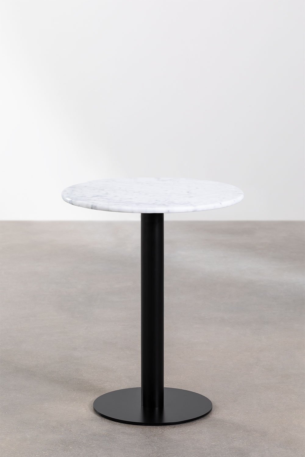 Tavolo da bar rotondo in marmo (Ø60 cm) Rocher