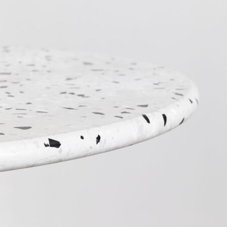 Tavolo da bar rotondo in terrazzo (Ø60 cm) Malibu