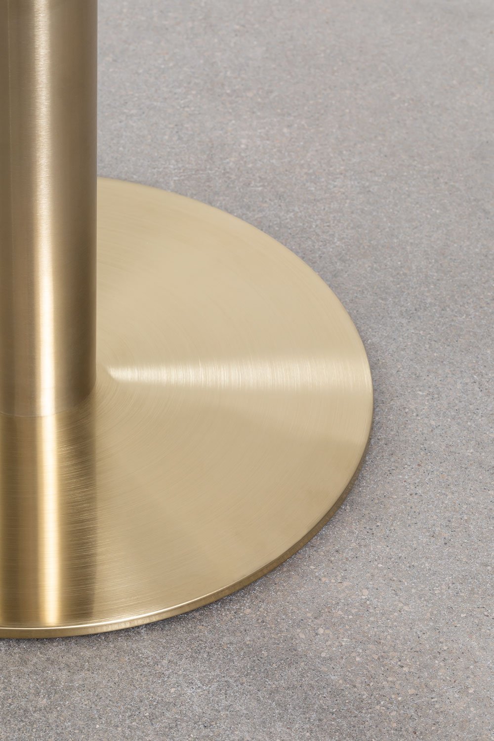 Tavolo da bar rotondo in terrazzo (Ø60 cm) Malibu