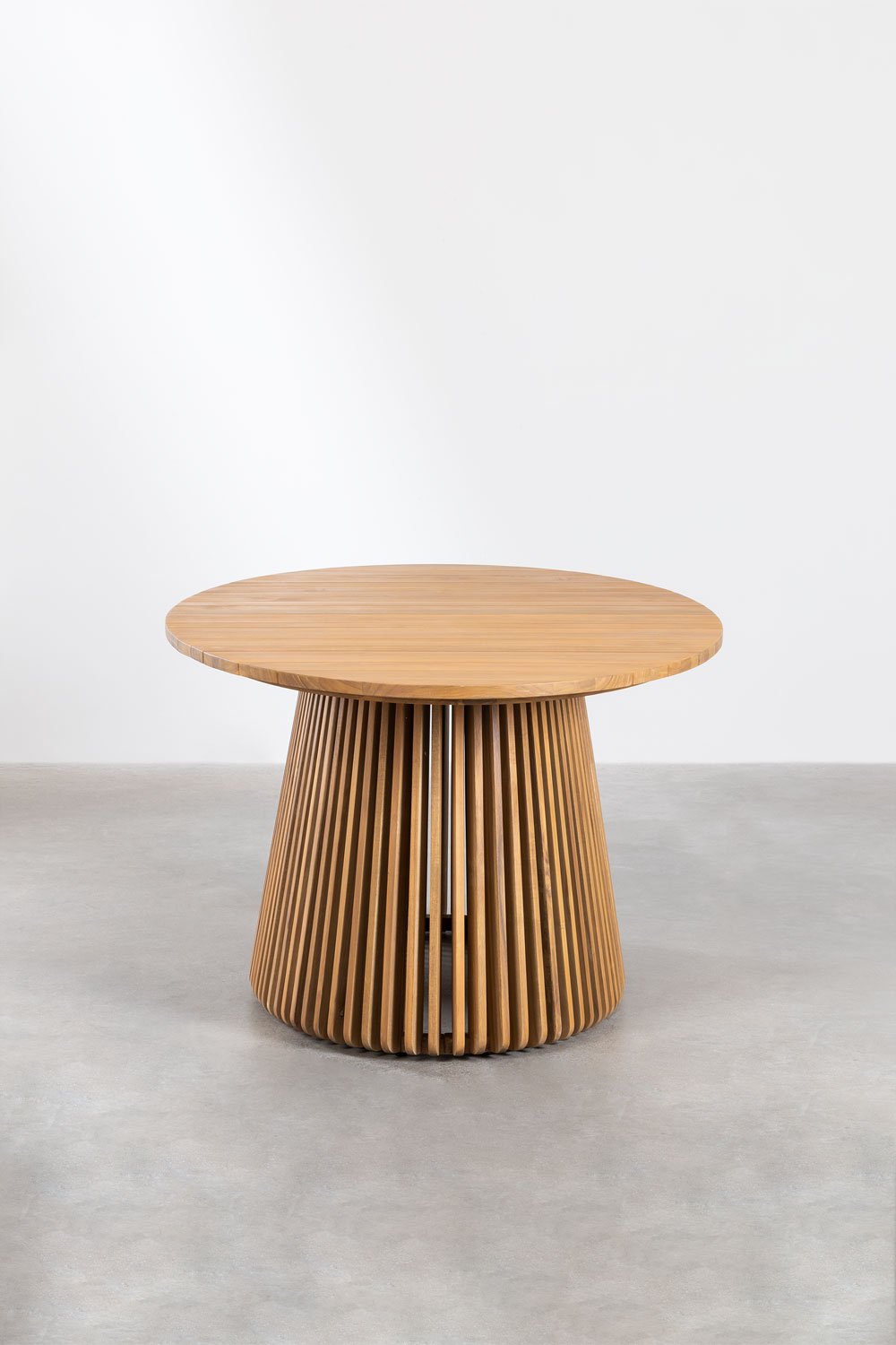Tavolo da giardino ovale 200x110 cm in legno di acacia Mura