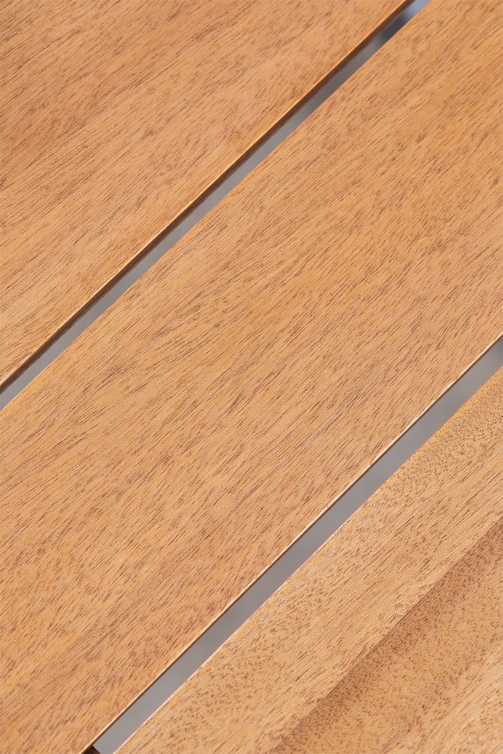Tavolo da giardino quadrato 90x90 cm in legno di eucalipto e alluminio Archer