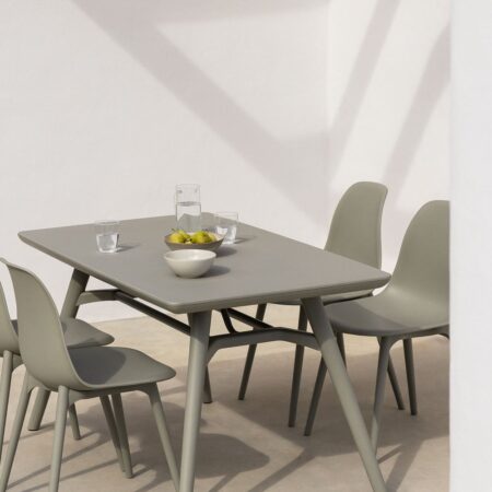 Tavolo da giardino rettangolare 135x80 cm in polipropilene Scand