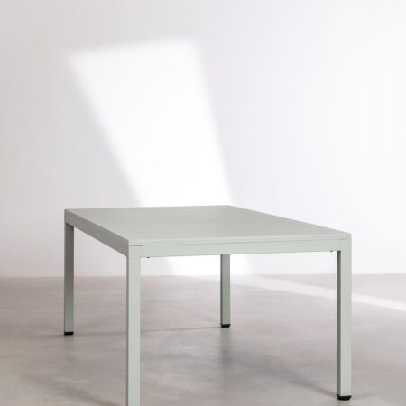 Tavolo da giardino rettangolare in alluminio (210x100 cm) Marti