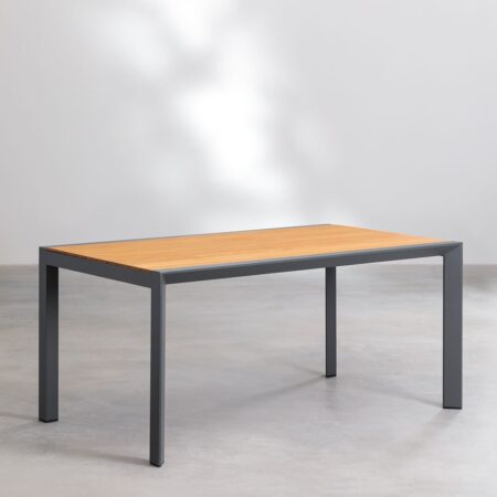 Tavolo da Giardino in Legno e Alluminio Archer Classic