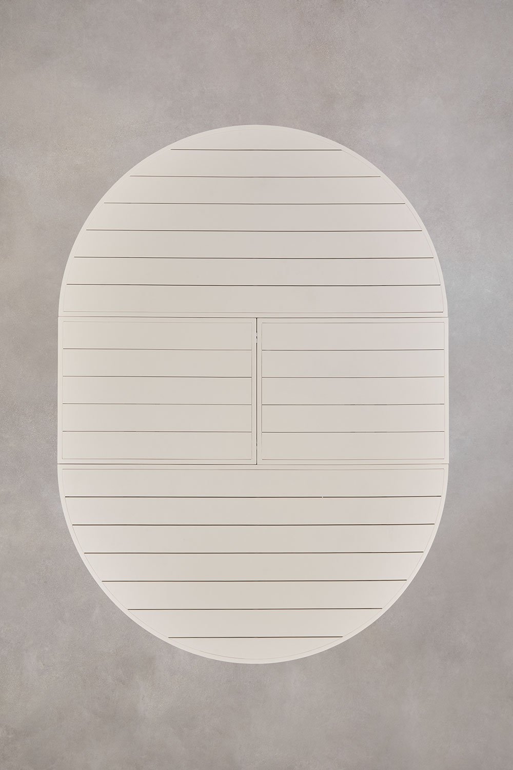 Tavolo da giardino estensibile 145-200x145 cm in alluminio Barces