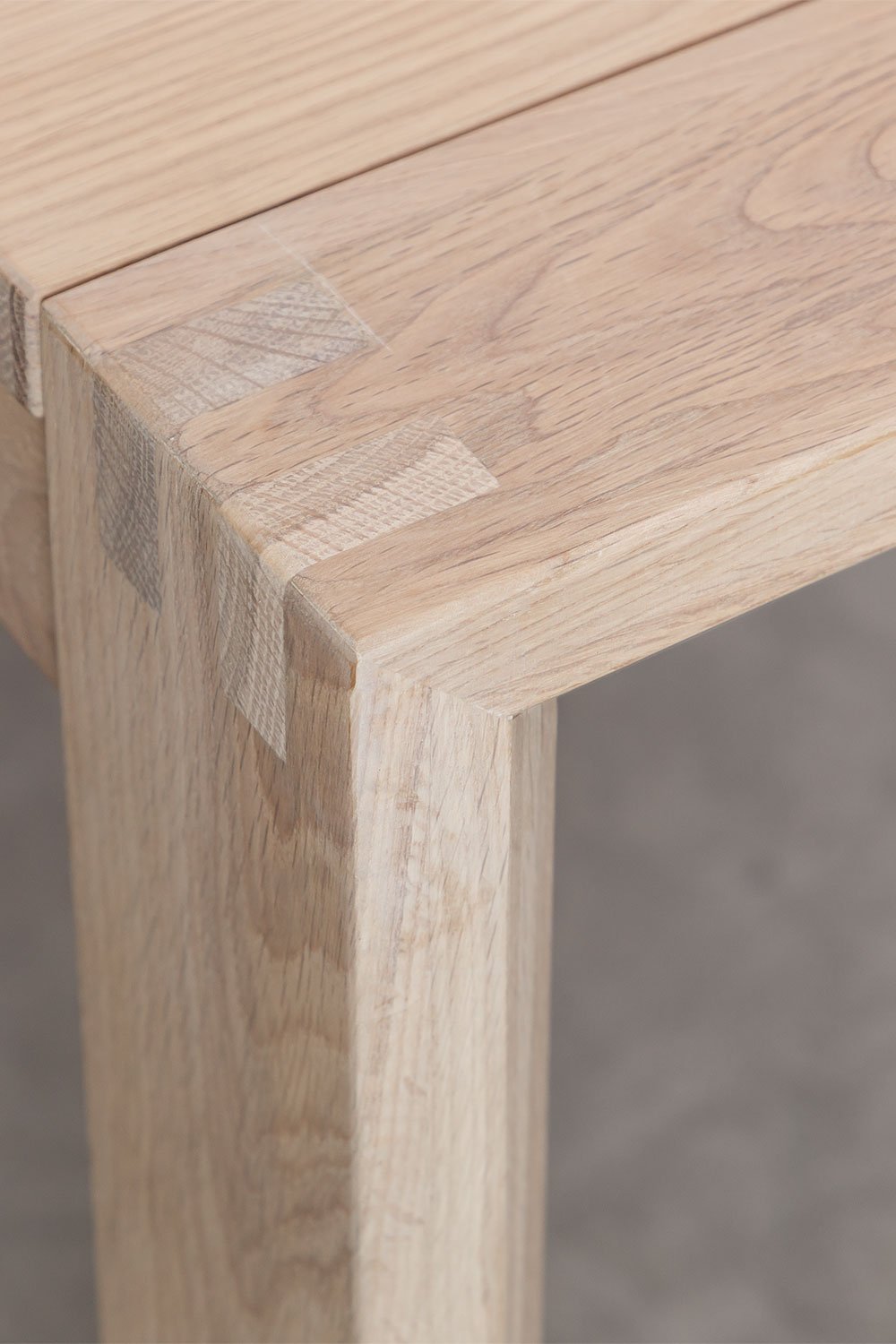 Tavolo da pranzo rettangolare allungabile in legno (170-260x95 cm) Quëbi