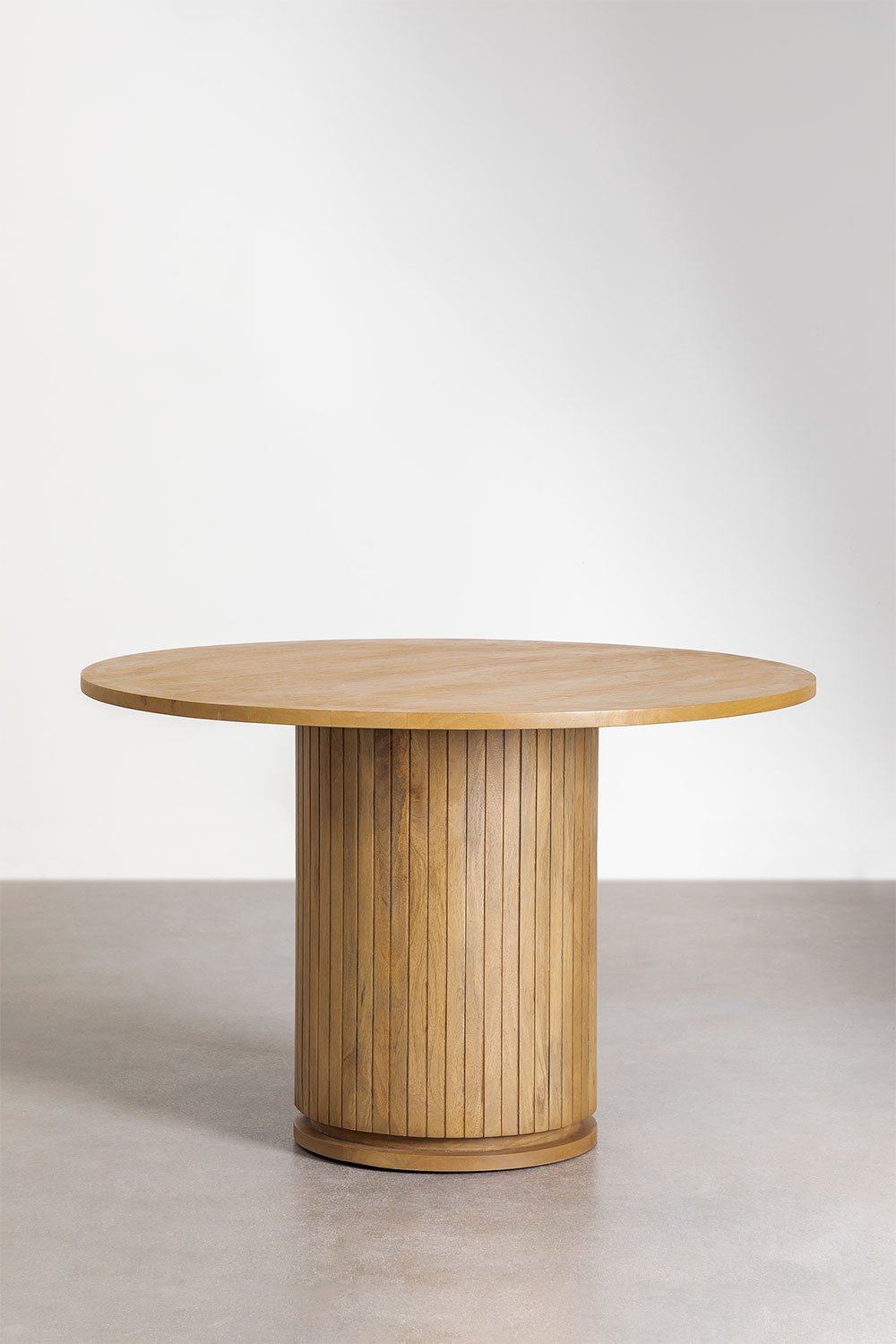 Tavolo da pranzo in legno di mango (Ø120 cm) Analis