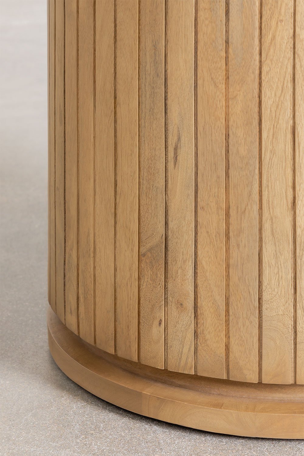 Tavolo da pranzo in legno di mango (Ø120 cm) Analis