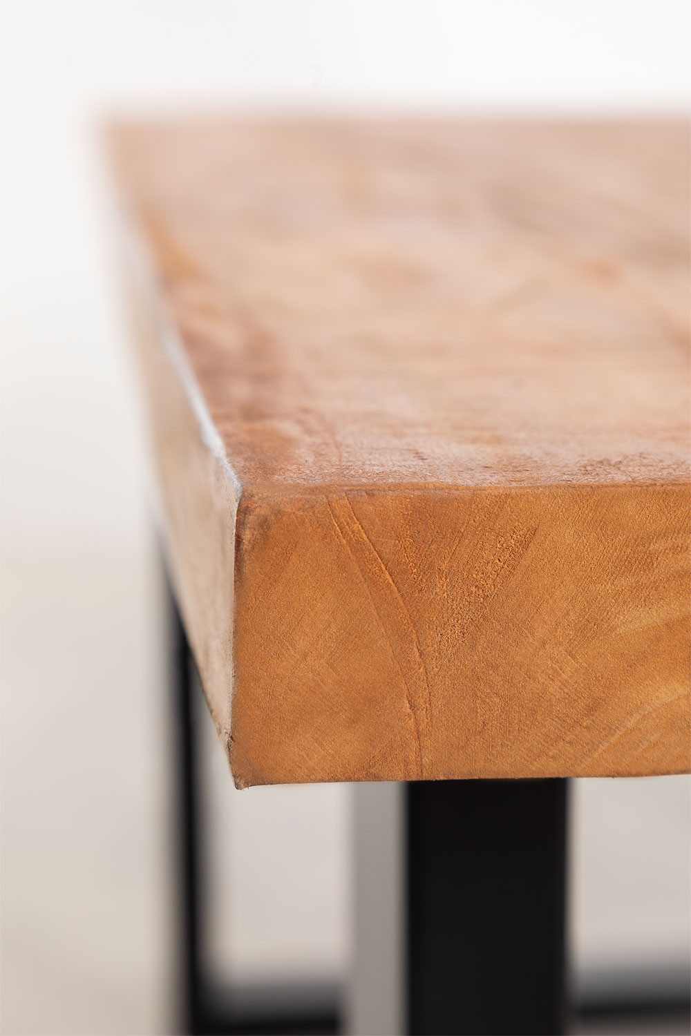 Tavolo da Pranzo Rettangolare in Legno Riciclato (200x100 cm) Milet