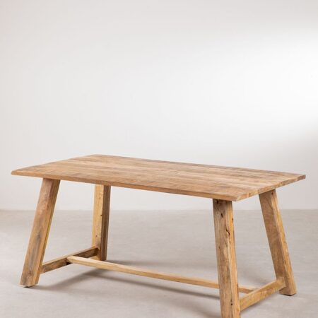 Tavolo da pranzo rettangolare in legno di mango (160x90 cm) Zarek