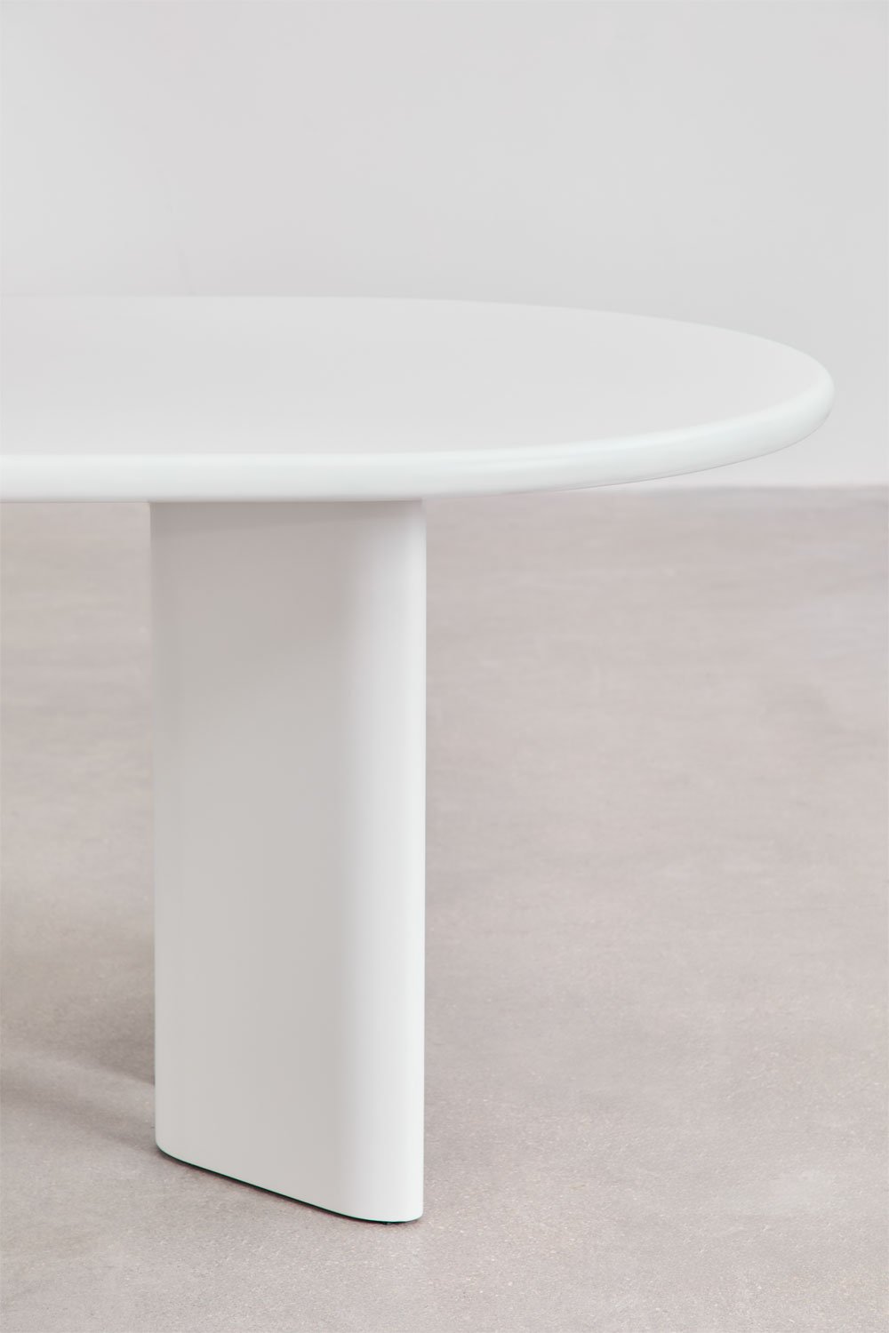 Tavolo da pranzo ovale 220x100 cm in MDF Loulou