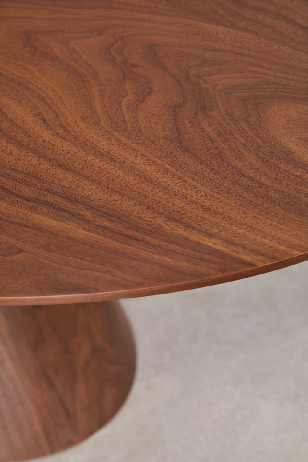 Tavolo da pranzo ovale 160-200x100 cm allungabile in MDF e impiallacciatura Gala