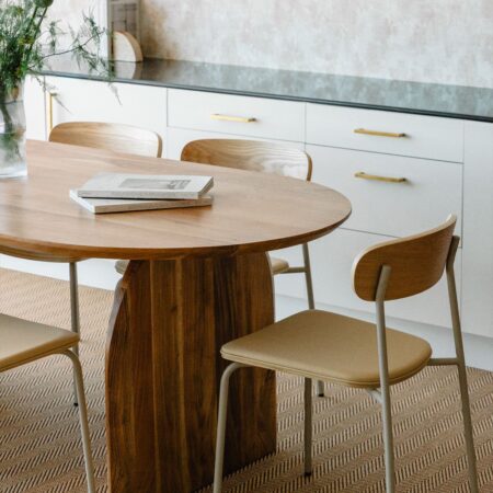 Tavolo da pranzo ovale in legno di acacia (200x100 cm) Bedum