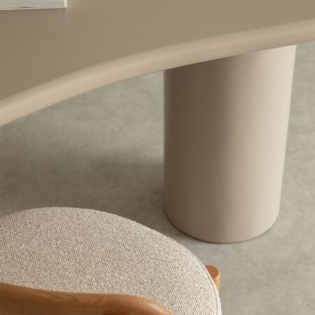 Tavolo da pranzo ovale in MDF (220x115 cm) Billie