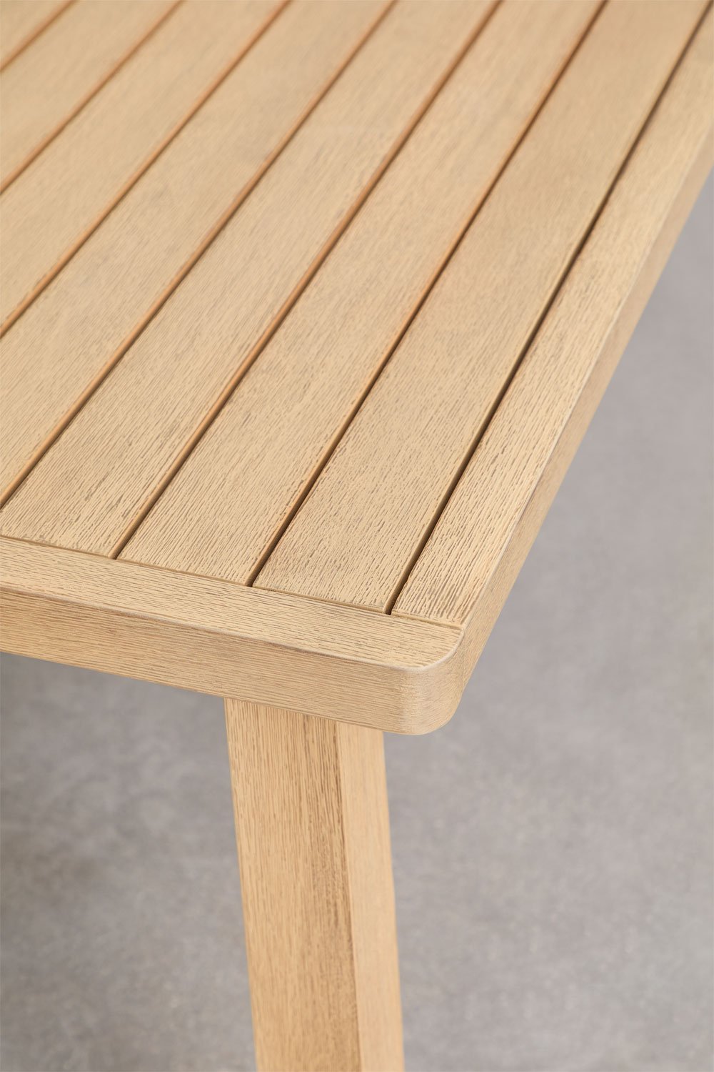 Tavolo da pranzo quadrato 150x150 cm in legno di acacia Dubai
