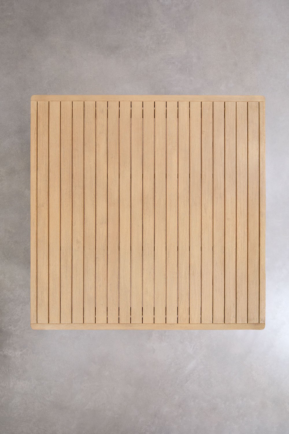 Tavolo da pranzo quadrato 150x150 cm in legno di acacia Dubai