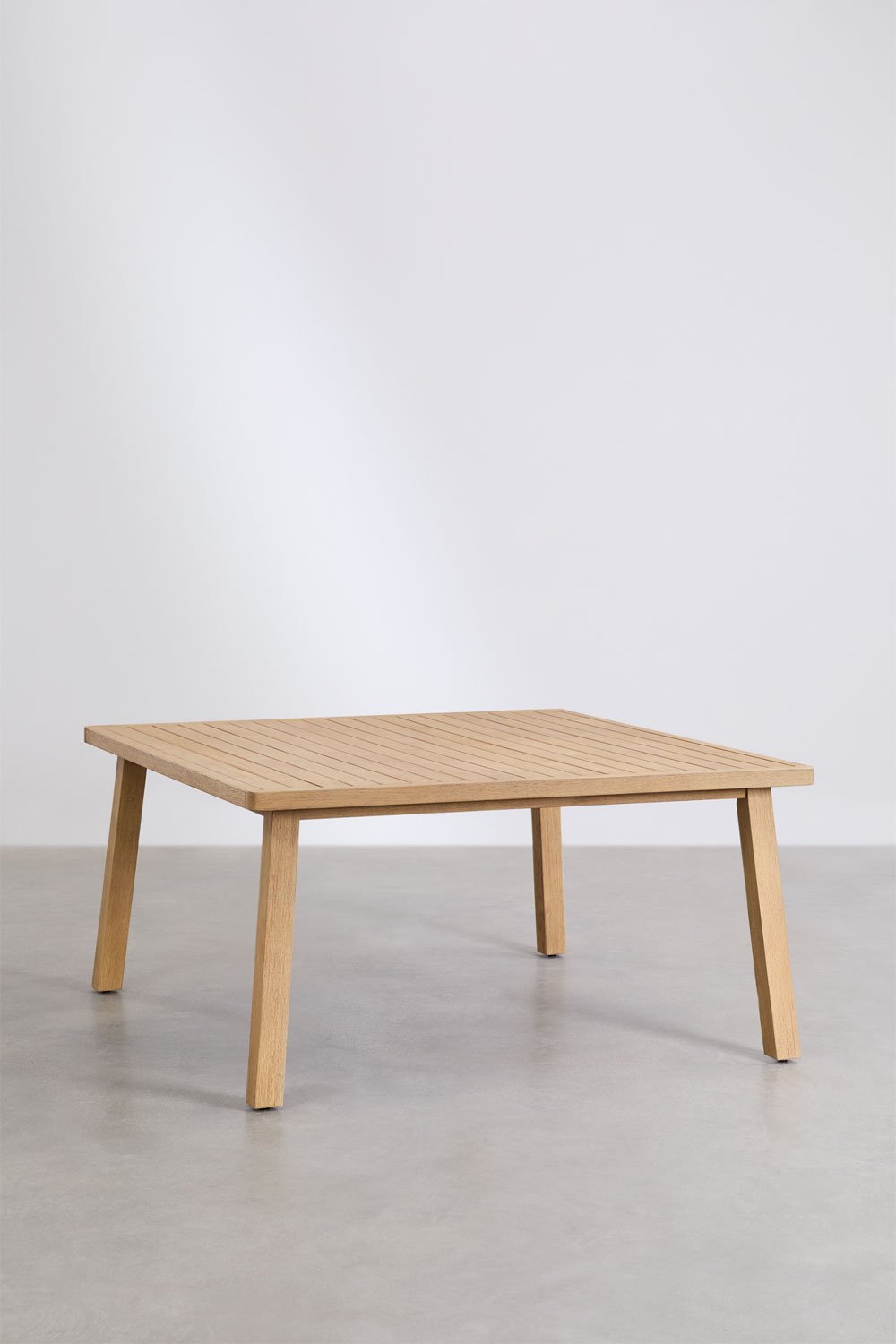 Tavolo da pranzo quadrato 150x150 cm in legno di acacia Dubai